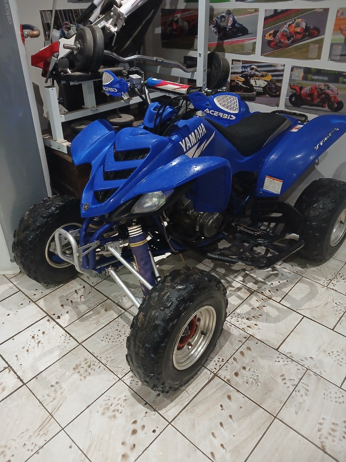 yamaha raptor 660 yfm, Enlèvement