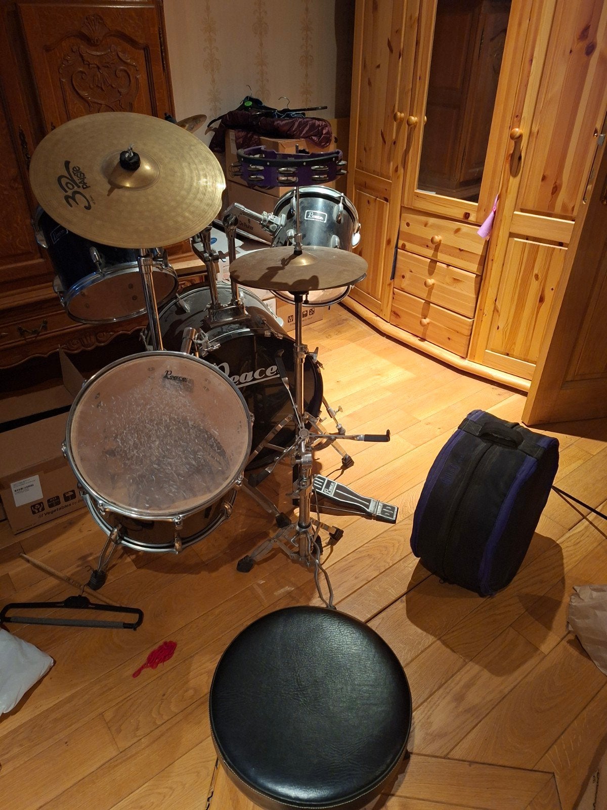 drumstel peace, Musique & Instruments, Enlèvement, Utilisé