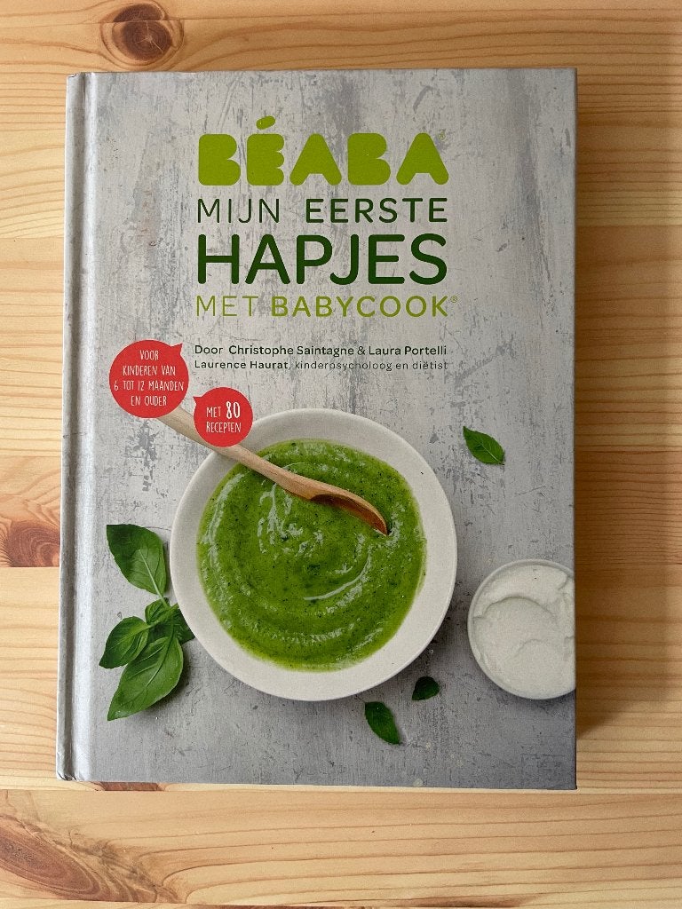 beaba mijn eerste hapjes receptenboek, Ophalen, 6 tot 12 maanden, Zo goed als nieuw, Christophe Saintagne en Laura Portelli