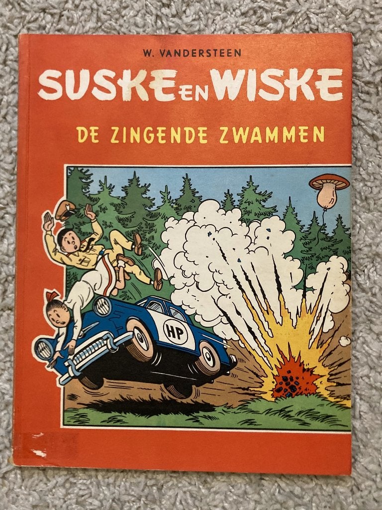 Suske en Wiske - Zingende Zwammen - Nr. 29 - Uit 1962 - ZGAN, Boeken, Eén stripboek, Ophalen of Verzenden, Zo goed als nieuw