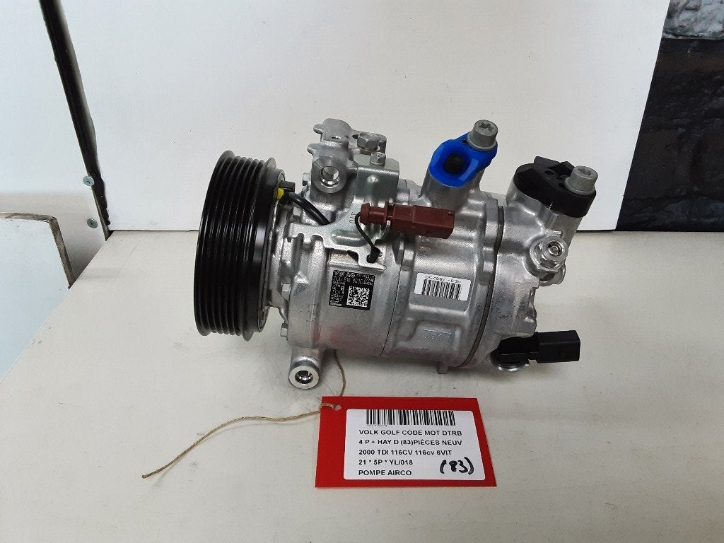 COMPRESSEUR CLIMATISATION Golf VIII (CD1) (3Q0816803D), Volkswagen, Volkswagen AG, Utilisé, Kundenbetreuung@volkswagen.de
