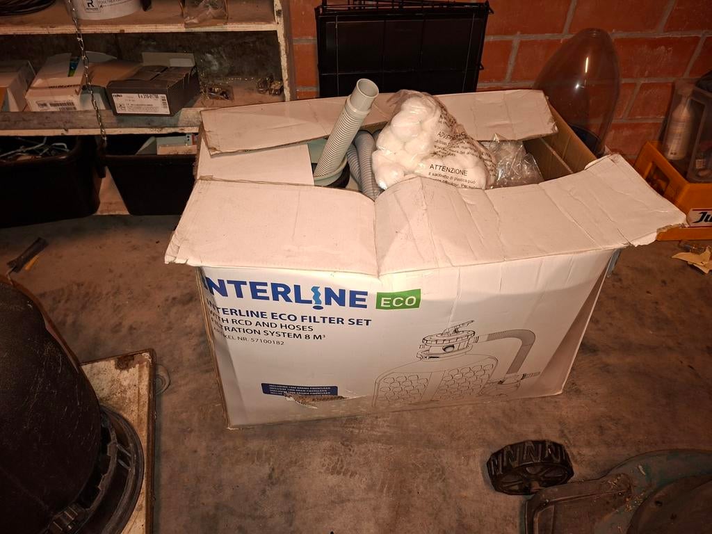 Interline filterpomp met watten, Tuin en Terras, Ophalen