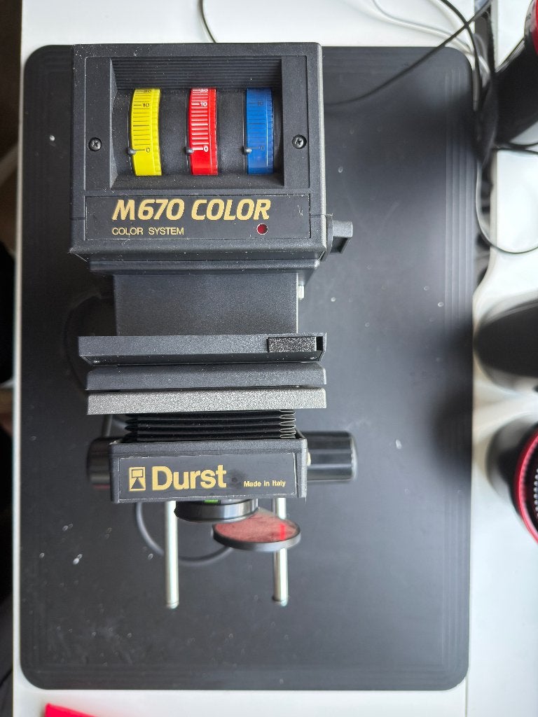 Durst M670 color, Audio, Tv en Foto, Foto | Doka Apparatuur, Ophalen, Gebruikt, Durst, Vergroter