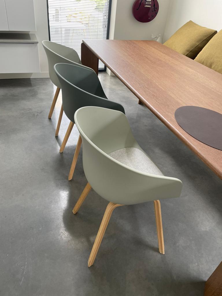 7 stoelen HAY - about a chair, Huis en Inrichting, Ophalen, Zo goed als nieuw