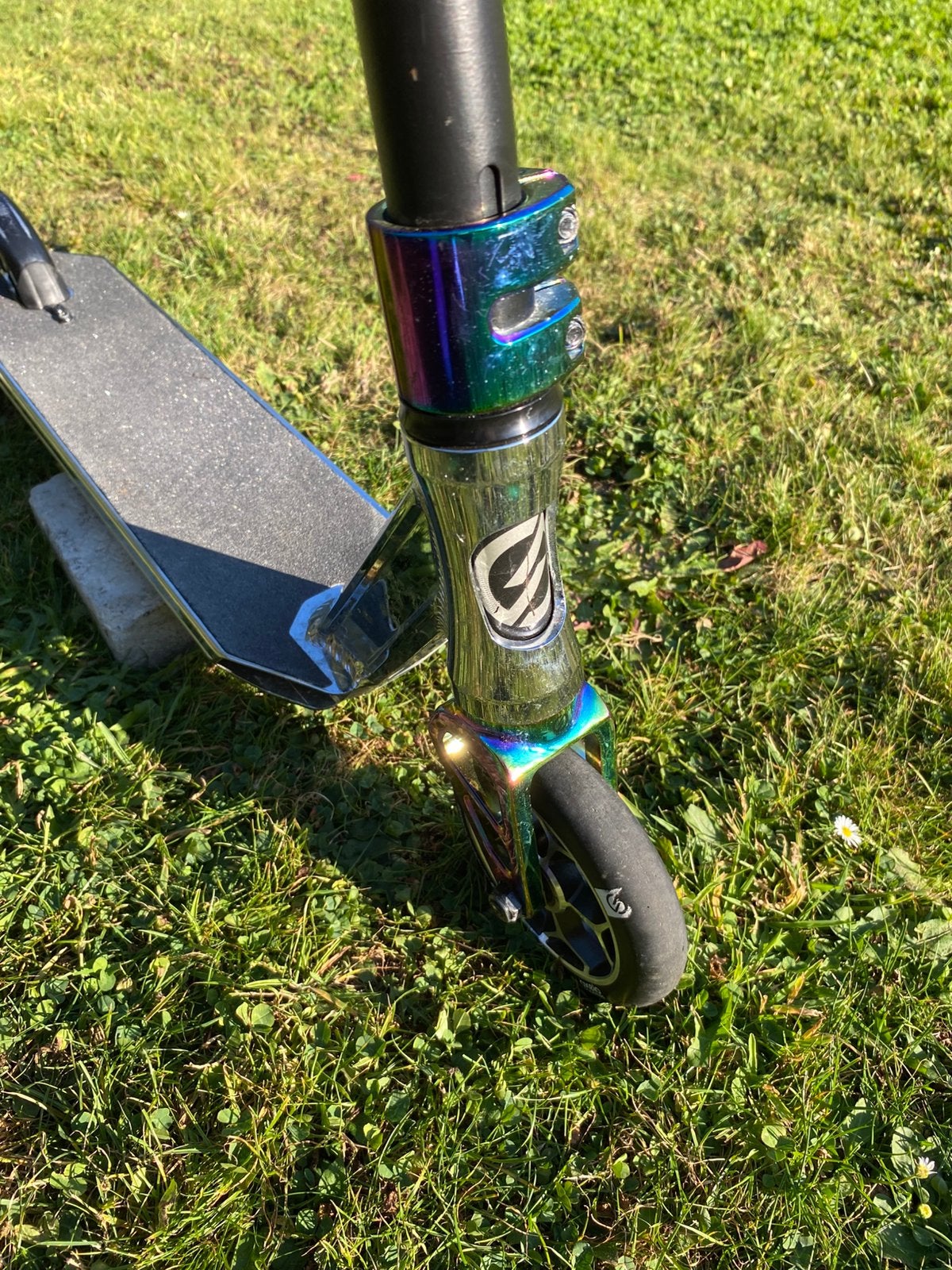 Trottinette freestyle Oxelo MF 3.6 V5 Neo Chrome, Enlèvement, Utilisé, Autres types