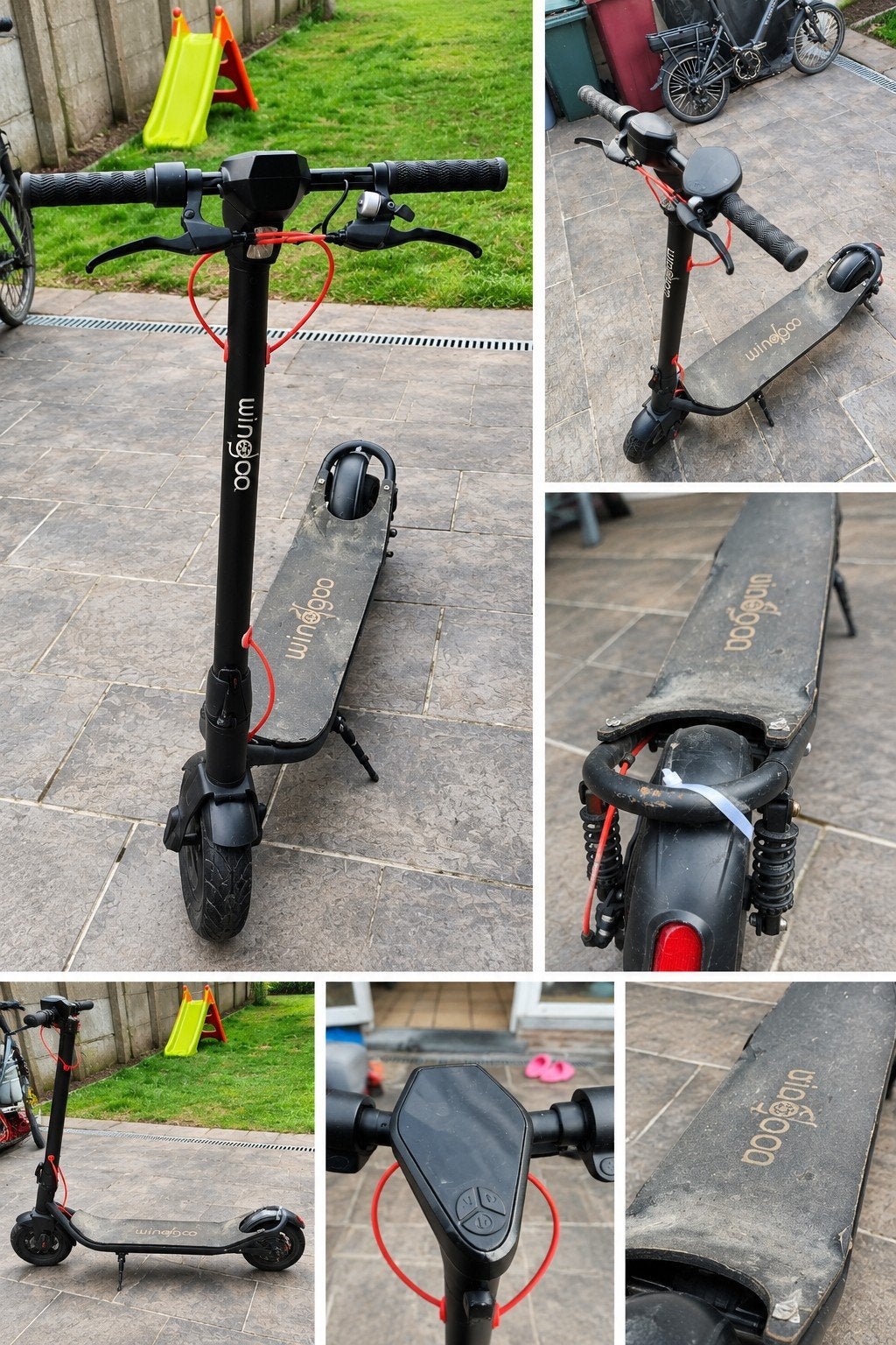 Wingoo elektrische step werkend – herstelling/onderdelen, Fietsen en Brommers, Ophalen, Gebruikt, Elektrische step (E-scooter)
