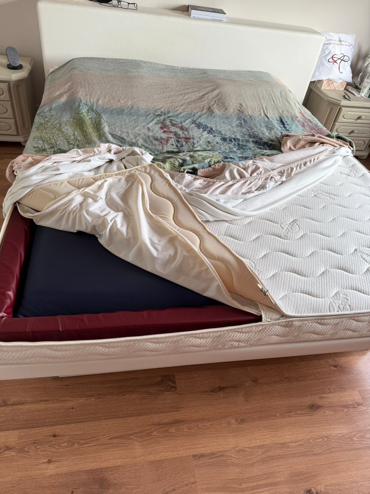 Waterbed, Huis en Inrichting, Slaapkamer | Waterbedden, Ophalen, Zo goed als nieuw