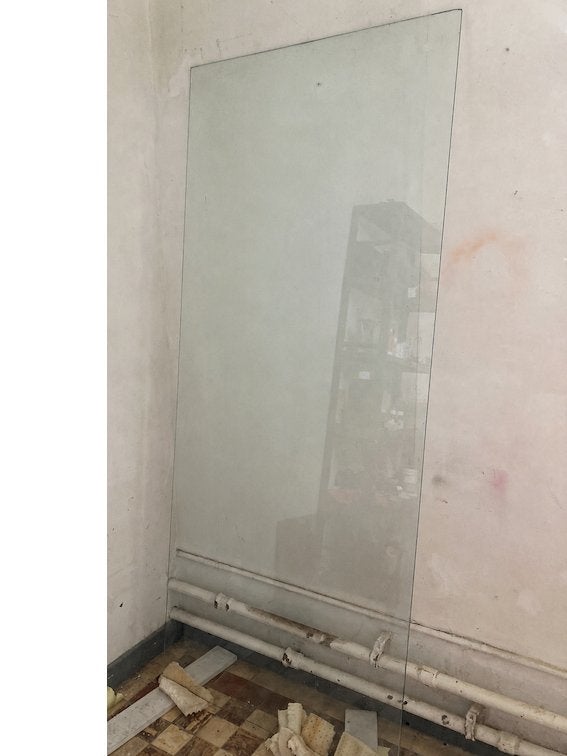 Glasplaat, Ophalen, 80 tot 120 cm, Glasplaat, 160 cm of meer