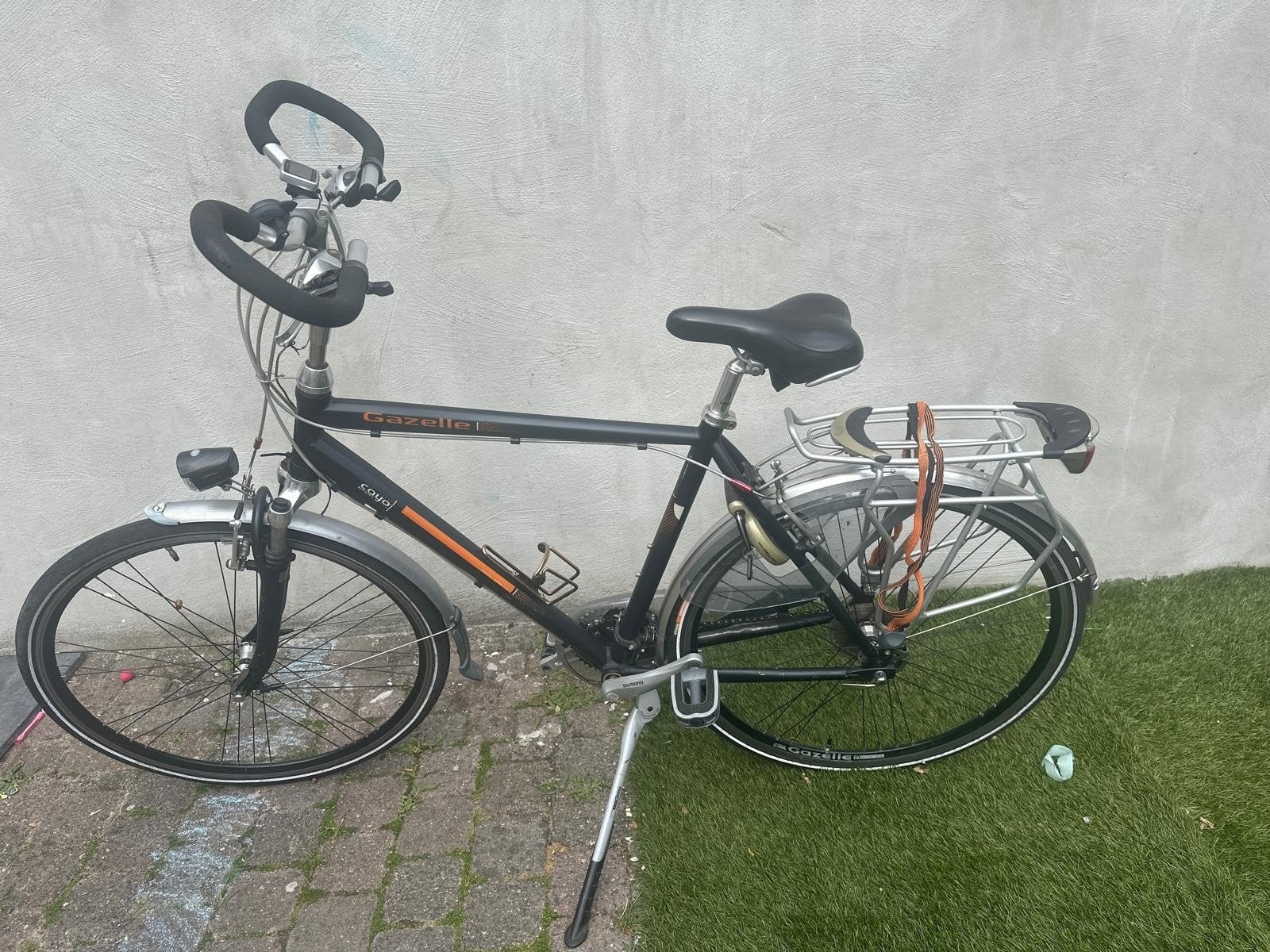Heren fiets, Ophalen, Gazelle