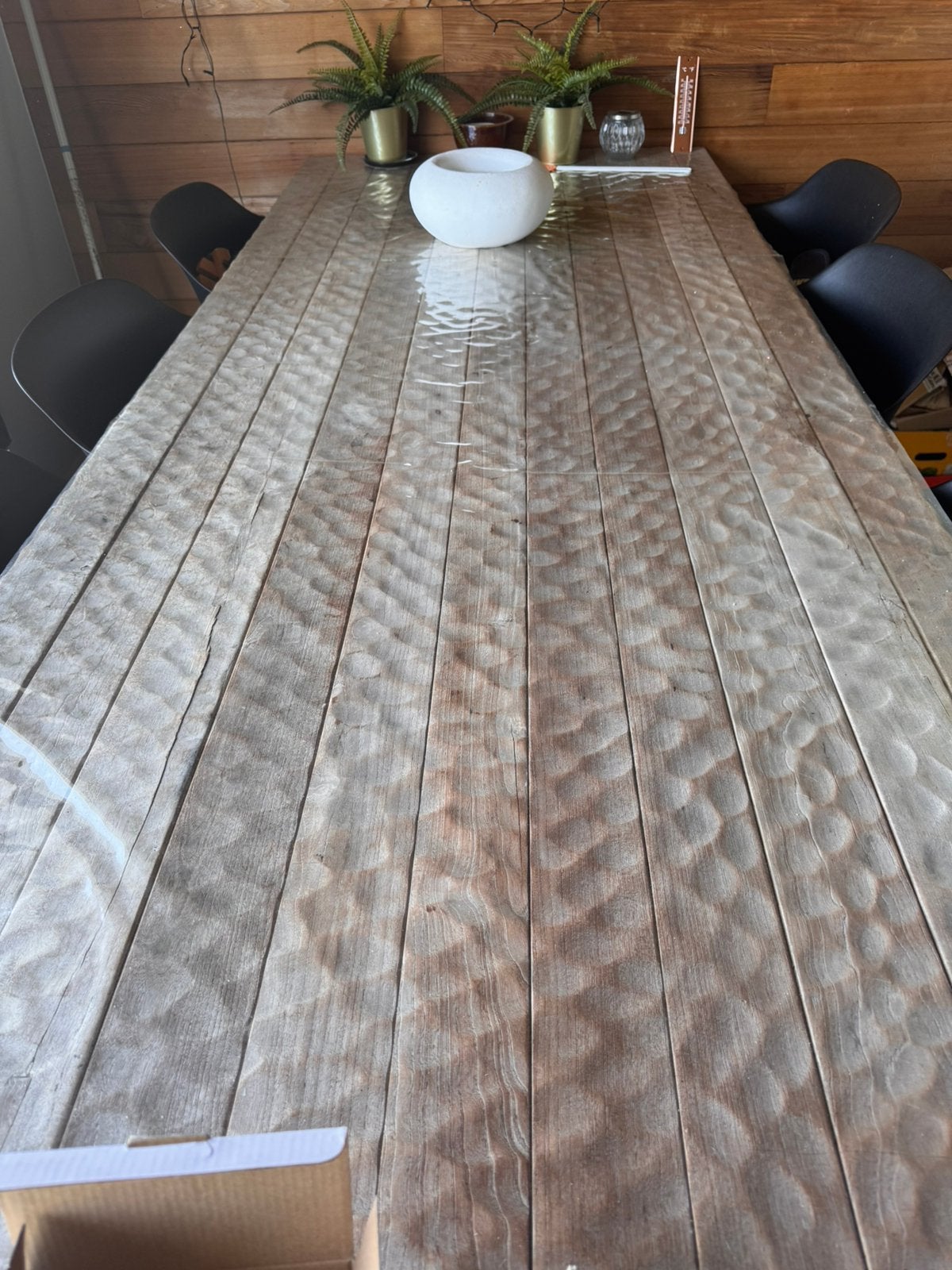 Volldeige houten tuintafel van 4seasons outdoor, Ophalen, Zo goed als nieuw, Hout