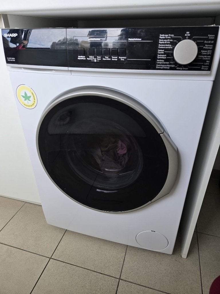 Wasmachine, Ophalen, 1200 tot 1600 toeren, Zo goed als nieuw, Energieklasse A of zuiniger