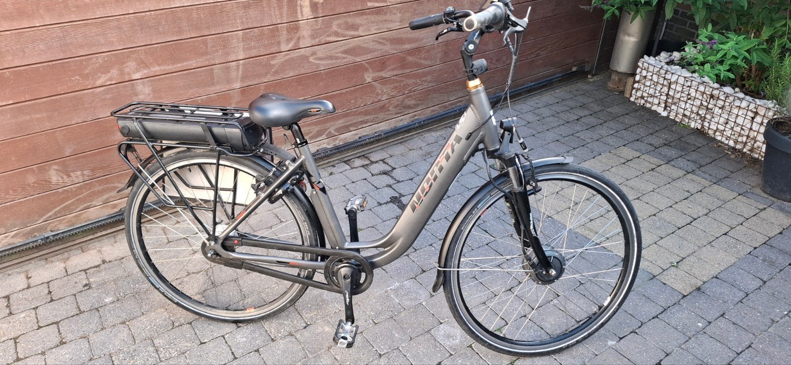 Elektrische fiets Norta F8000, Ophalen