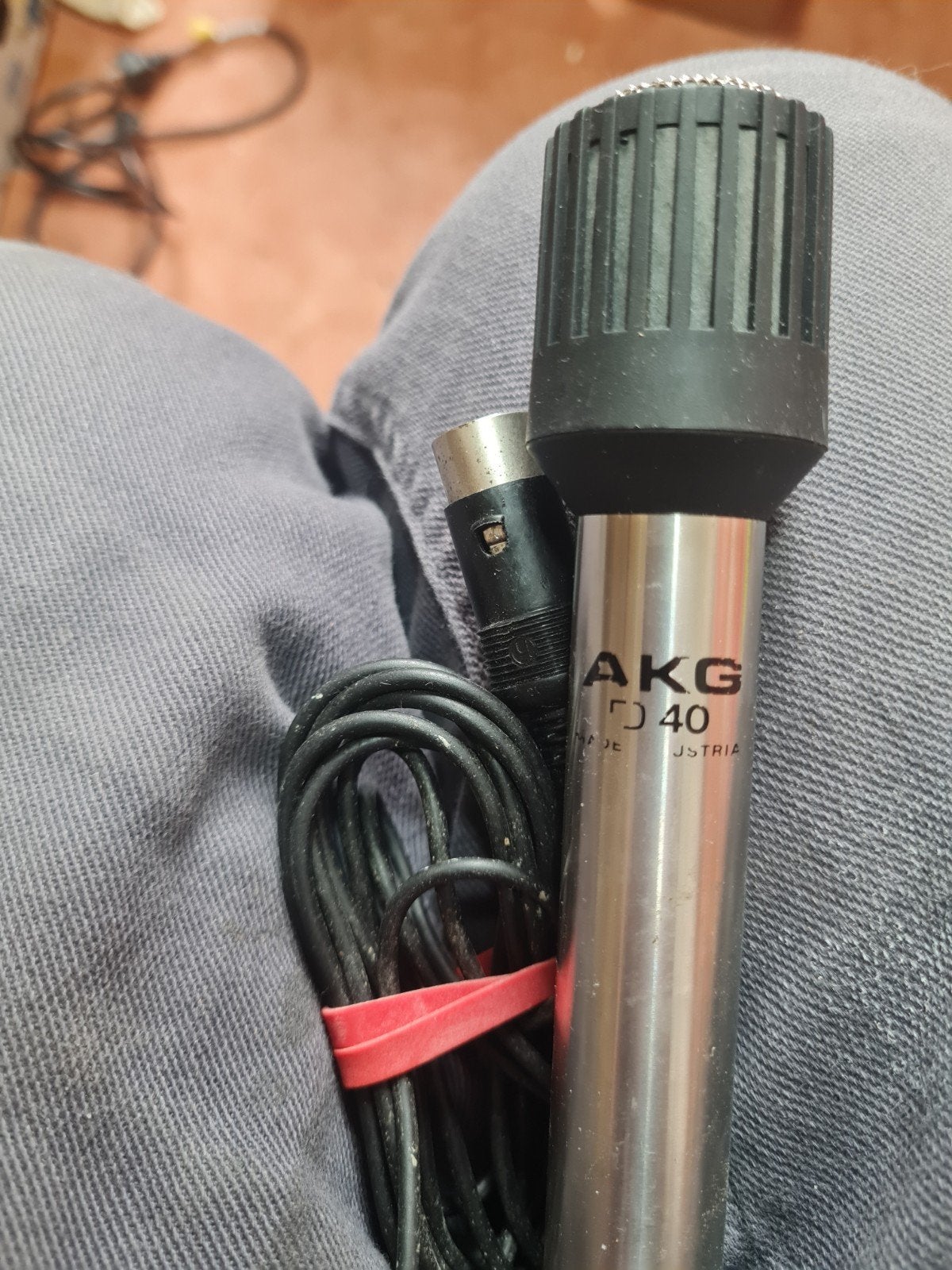 Microphone AKG D 49, Muziek en Instrumenten, Ophalen of Verzenden, Gebruikt, Zangmicrofoon