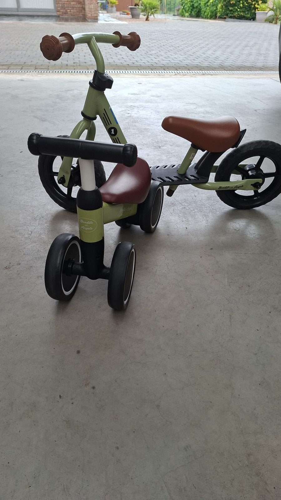 Loopfietsjes Bandit & Angels – perfecte staat (2 st. vr €40), Ophalen, Zo goed als nieuw