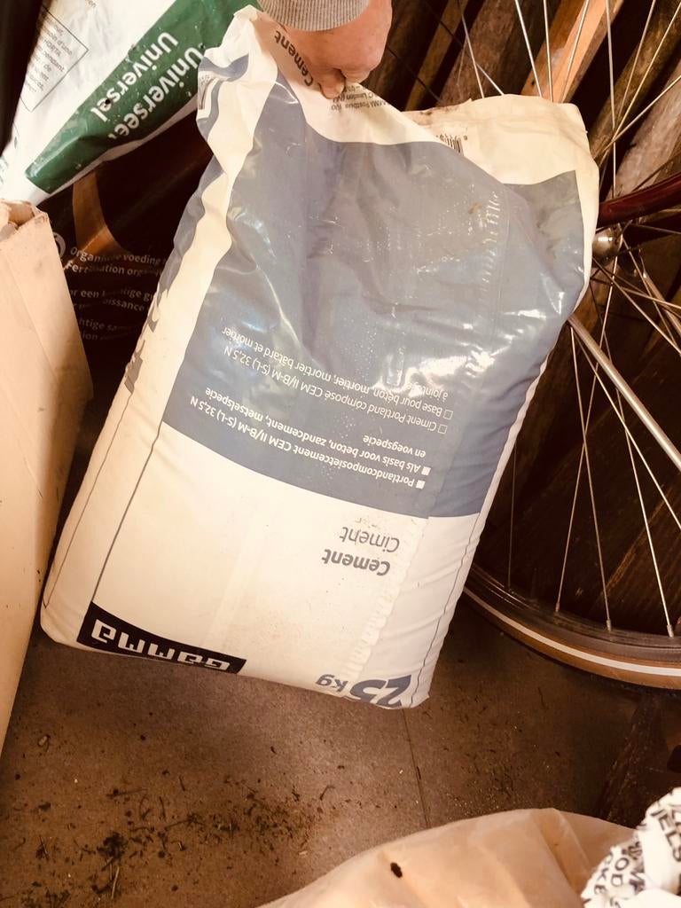 Een zak cement, Ophalen, Nieuw