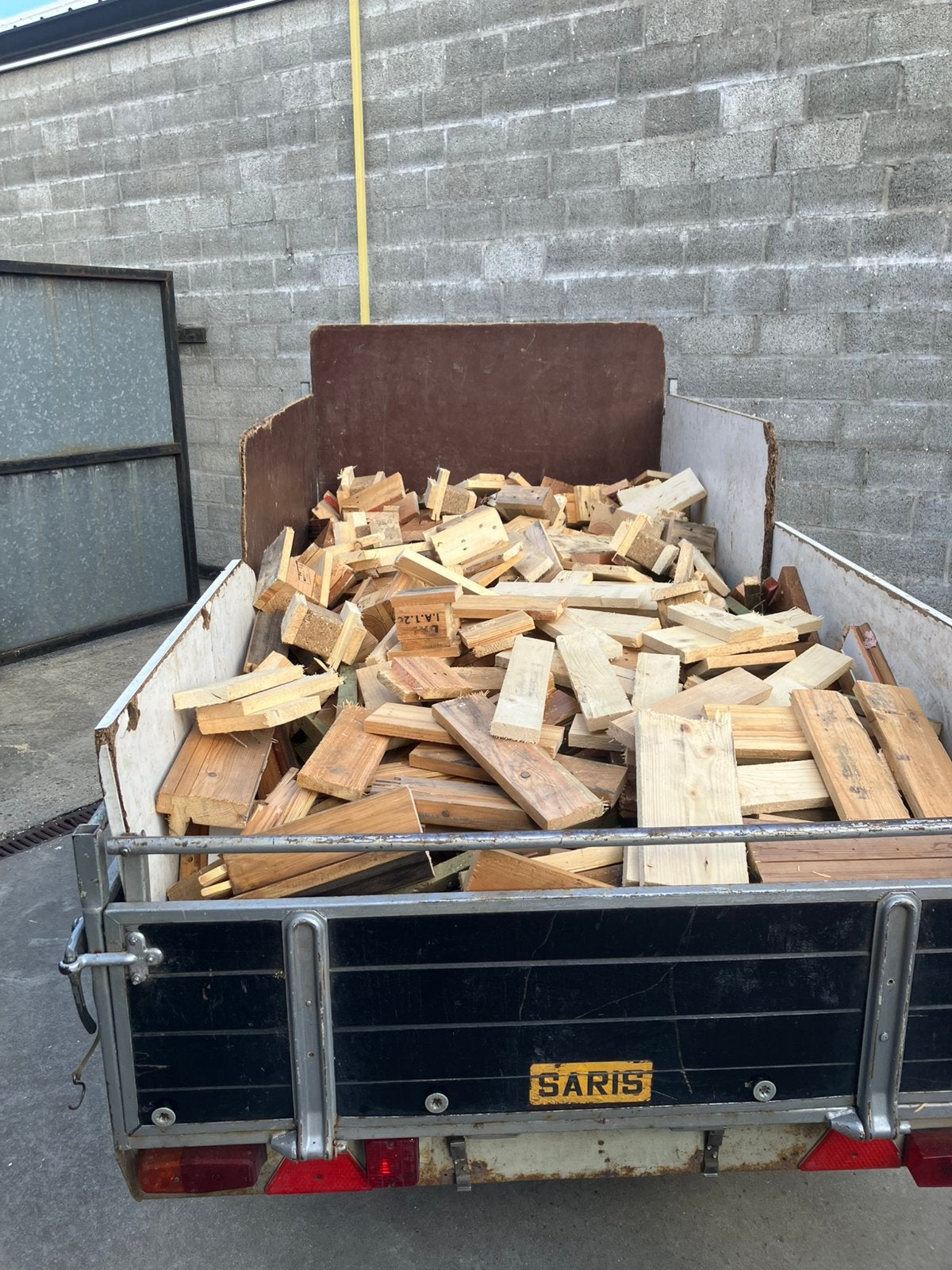 Brandhout, Minder dan 3 m³, Ophalen