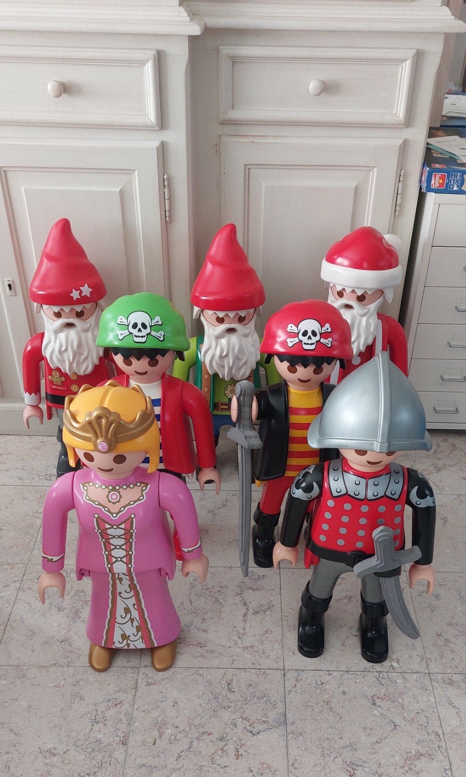 7 playmobil XL, Enfants & Bébés, 1.2.3, Comme neuf, Enlèvement, Figurines