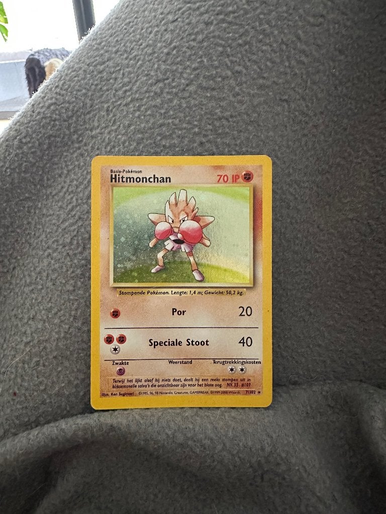Kit de base Hitmonchan Holo, Enlèvement ou Envoi, Cartes en vrac