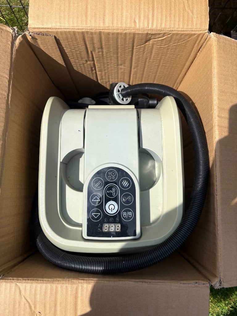 Bestway Lay z spa pomp, Tuin en Terras, Bubbelbaden en Hottubs, Ophalen, Zo goed als nieuw, Pomp, Opblaasbaar