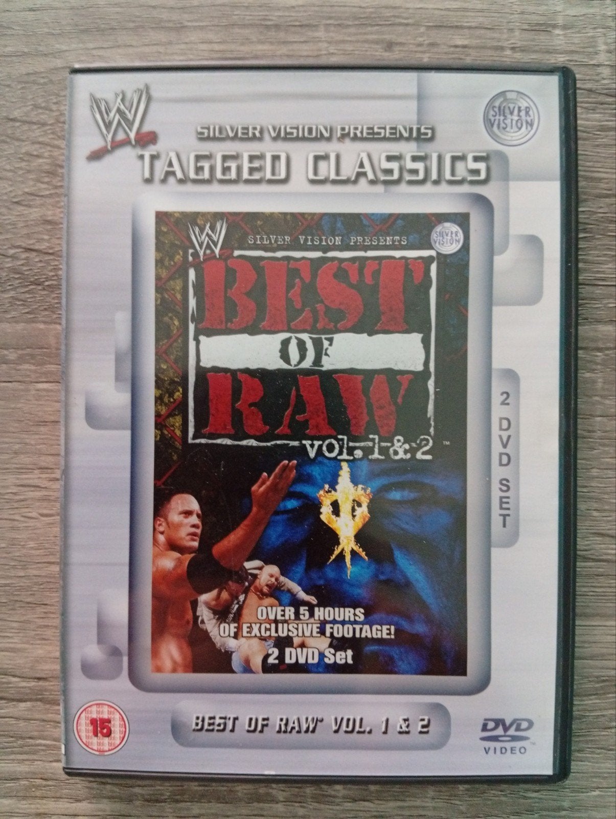 DVD de catch Best of Raw, volumes 1 et 2, CD & DVD, Enlèvement ou Envoi, Comme neuf, Autres genres, À partir de 16 ans