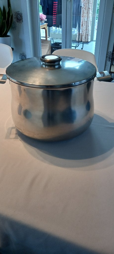 kookpot demeyere, Huis en Inrichting, Ophalen, Gebruikt, Inox, Demeyere
