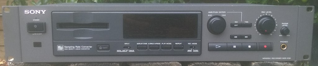 MD-speler Sony MDS-E58, TV, Hi-fi & Vidéo, Enlèvement ou Envoi, Comme neuf, Sony, Composants en vrac