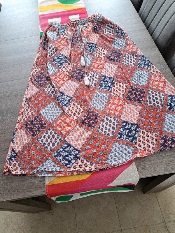 Object lange rok 38, Kleding | Dames, Rokken, Maat 38/40 (M), Meerkleurig, Ophalen of Verzenden, Zo goed als nieuw