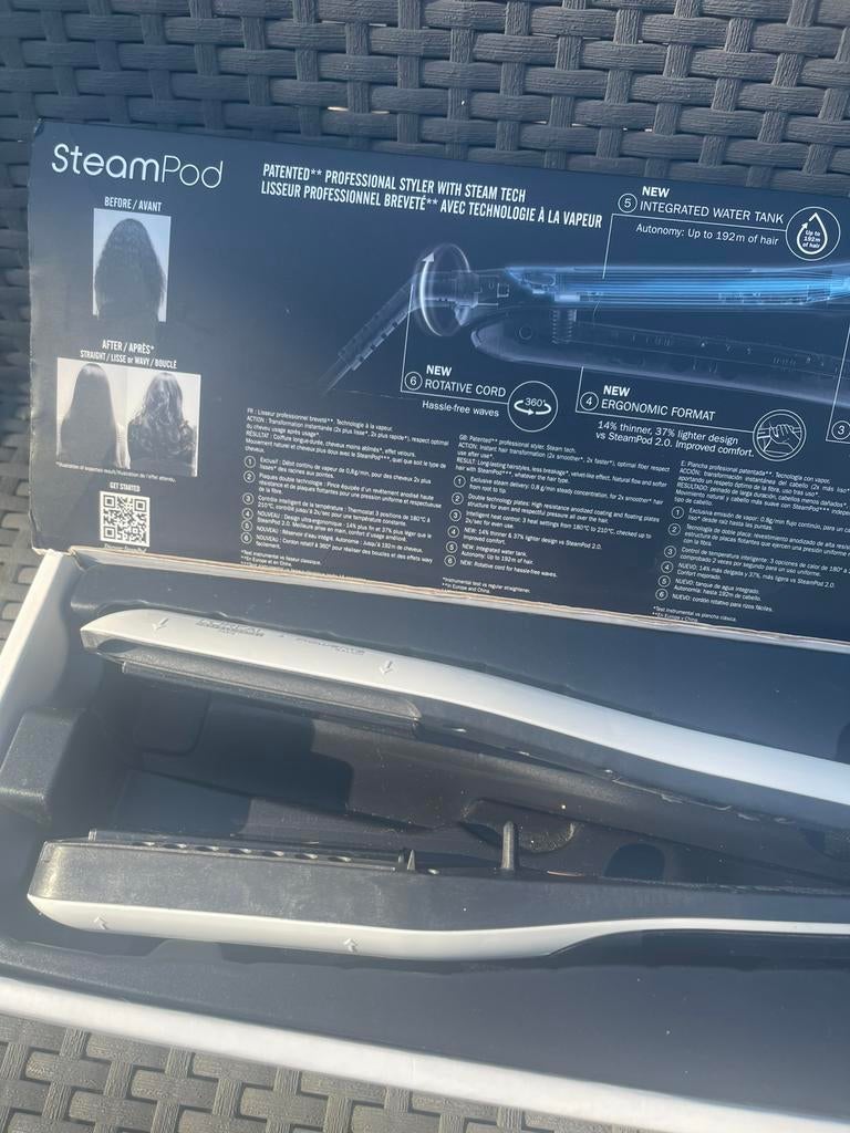 Steampod wit, Ophalen, Zo goed als nieuw
