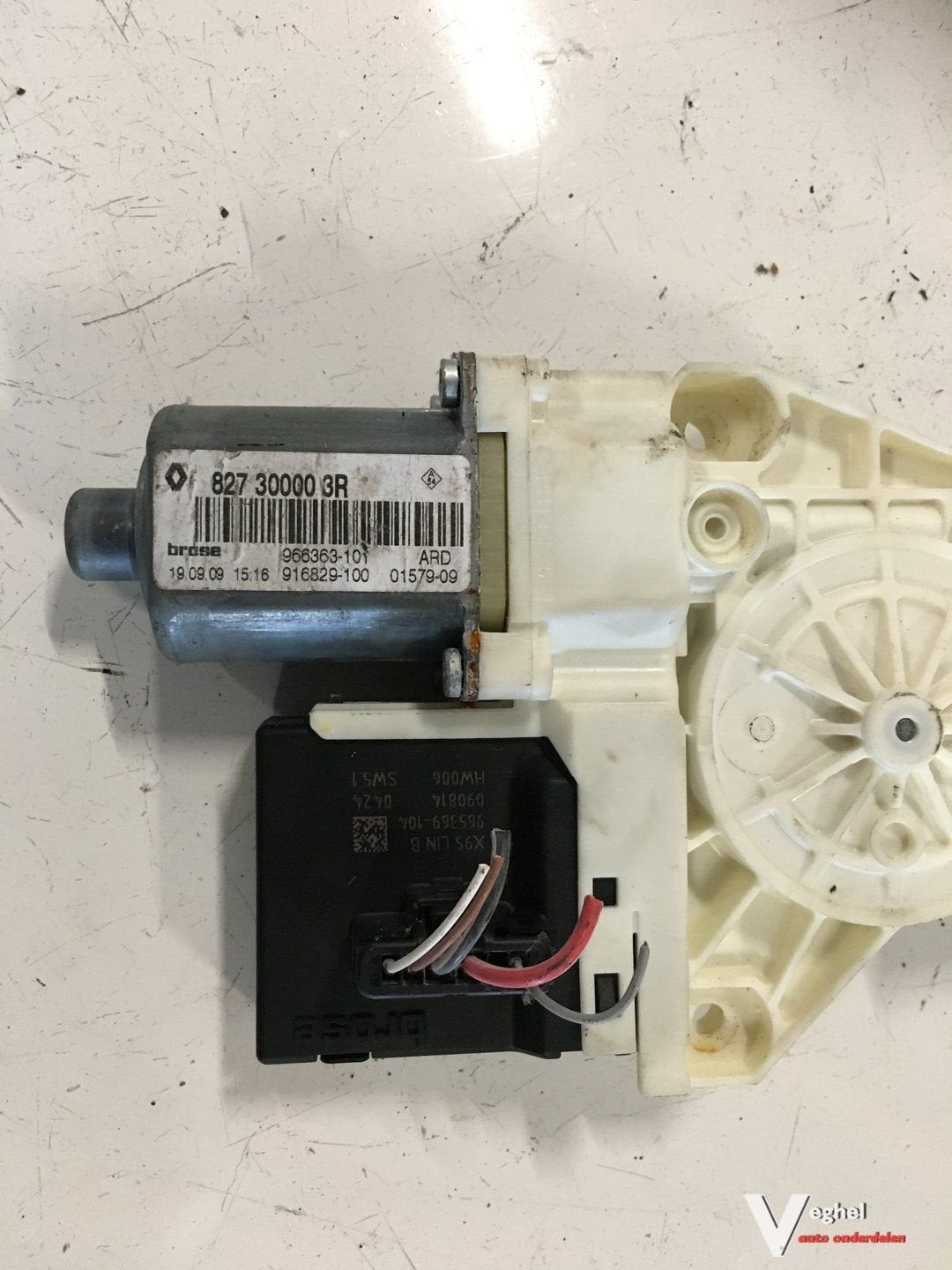 Renault Megane 2009 Raammotor Rechtsachter, Gebruikt, -, -, Ophalen of Verzenden