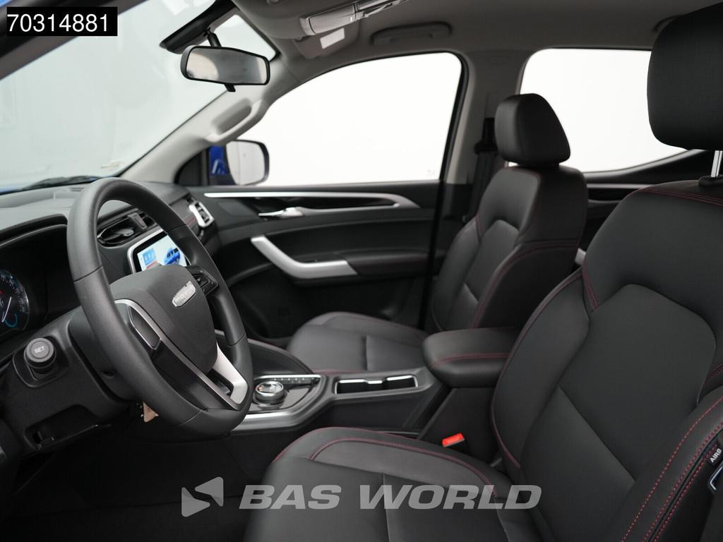 Maxus T90 EV T90 89kWh WLTP 471km Pickup CarPlay Airco Camer, Auto's, Automaat, 2375 kg, 750 kg, Leder