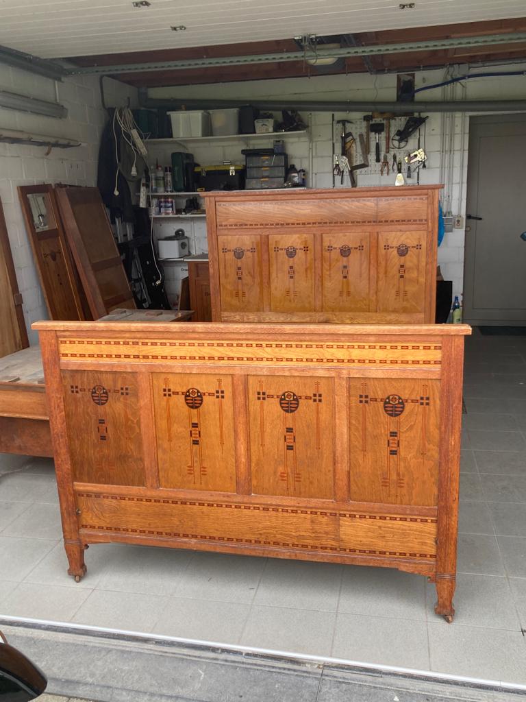 Élégante chambre art déco 1920 et 1930 — Grimbergen, Enlèvement