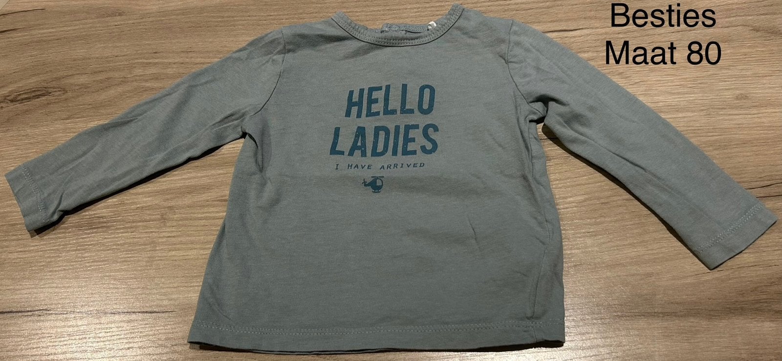 Longsleeve (Besties, maat 80), Ophalen of Verzenden, Zo goed als nieuw, Shirtje of Longsleeve