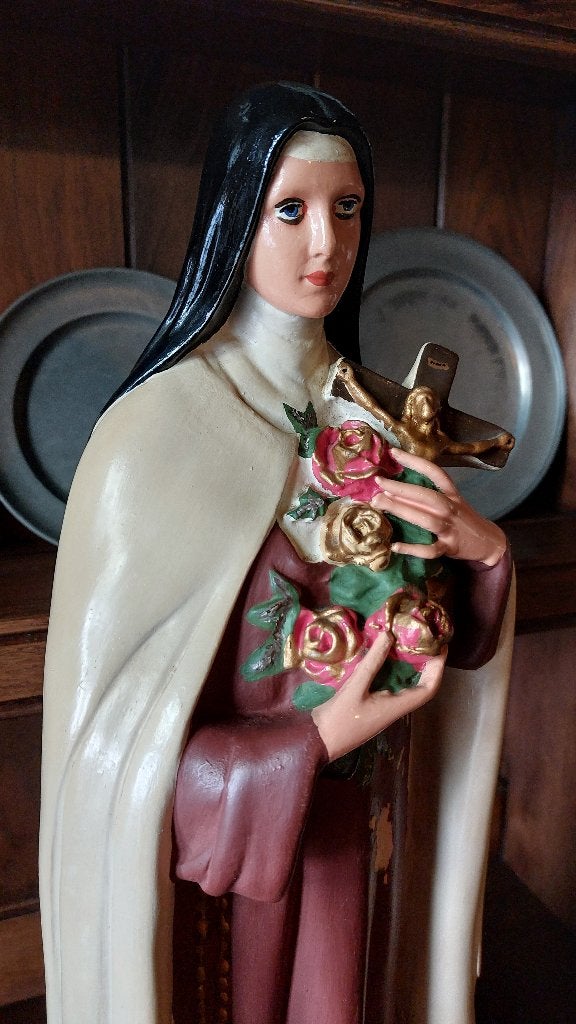 Statue religieuse de Sainte Thérèse de Lisieux, Antiquités & Art, Enlèvement ou Envoi
