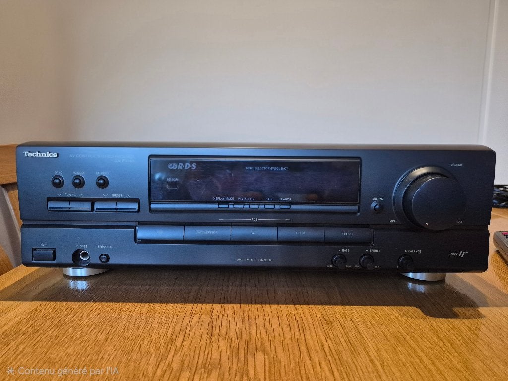 Technics SA-EX140 AM/FM Stereo Receiver 2 x 100 W (DIN), Audio, Tv en Foto, Ophalen, Gebruikt