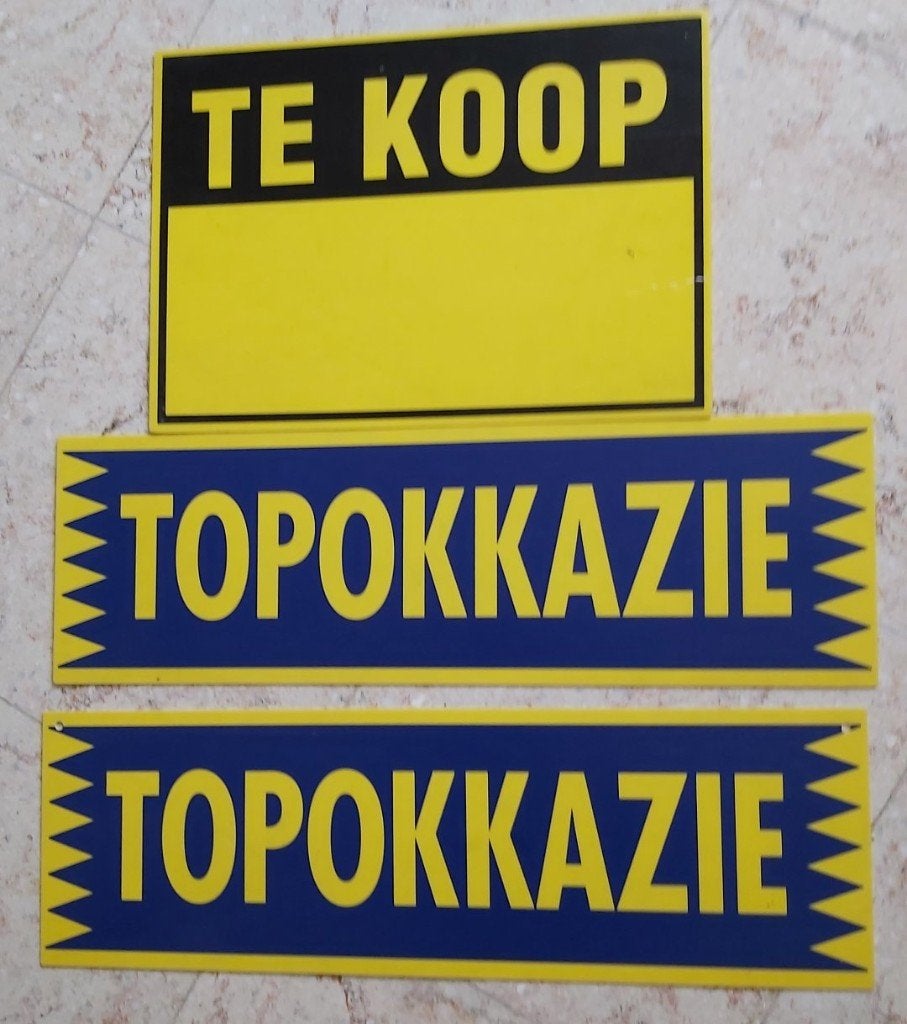 Plakkaten, Enlèvement, Comme neuf