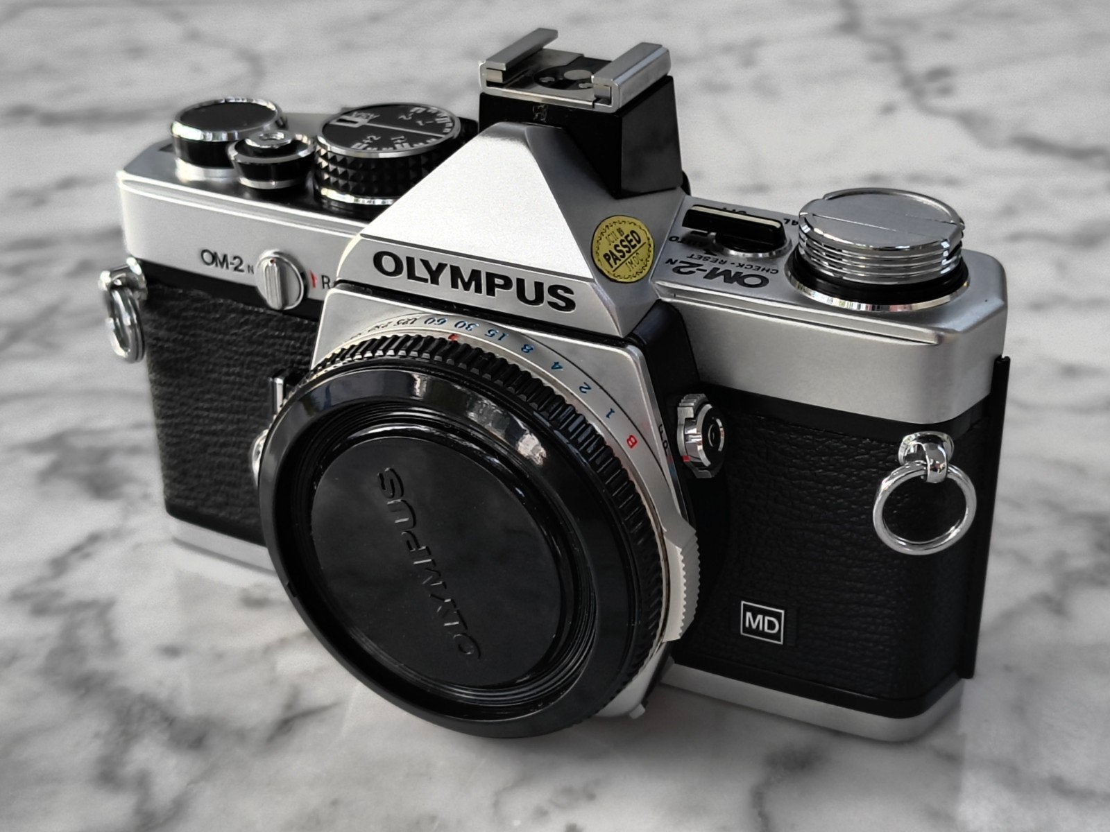 Olympus OM-2n body, Ophalen of Verzenden, Olympus