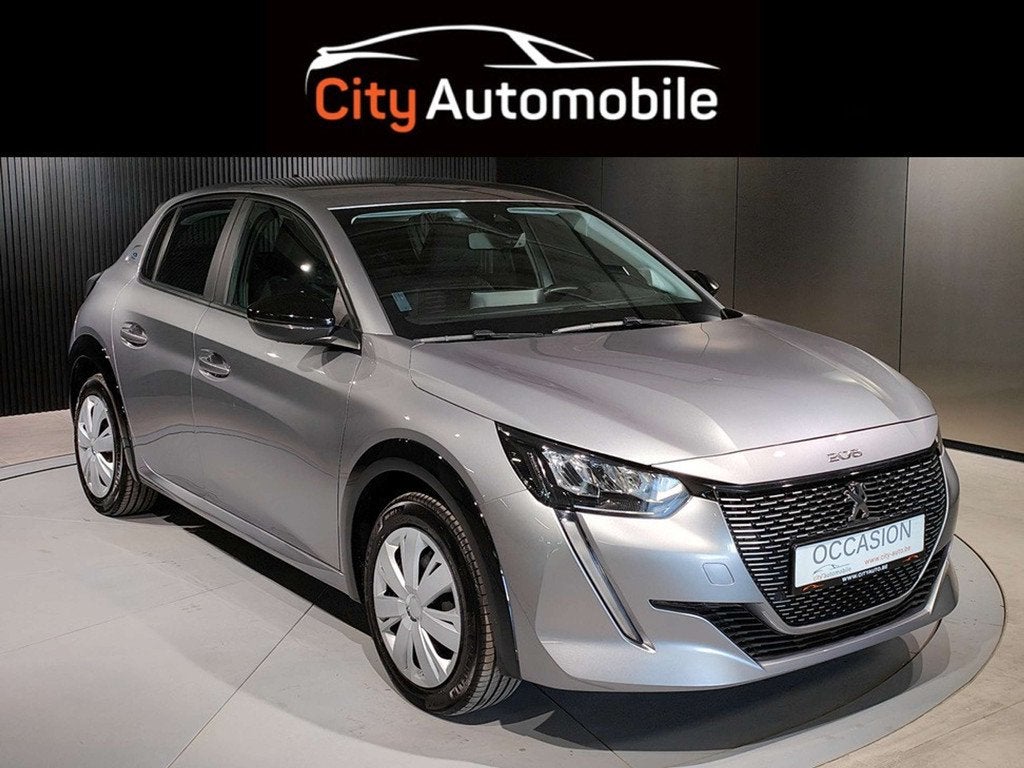 Peugeot e-208 50kWh 362 KMS CARPLAY CAMERA BLUETOOTH, Stof, Gebruikt, Zwart, 136 pk