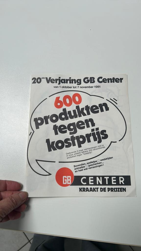 Vintage stickers van GB uit 1981, Ophalen of Verzenden, Zo goed als nieuw