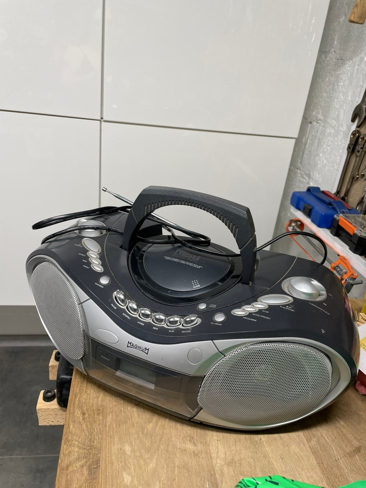 Radio casette cd, Watersport en Boten, Kano's, Ophalen of Verzenden, Zo goed als nieuw