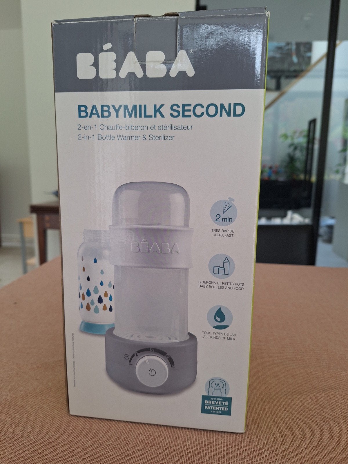 Béaba flessenwarmer en sterilisator, Ophalen, Gebruikt, Flessen- of potjesverwarmer, Overige merken