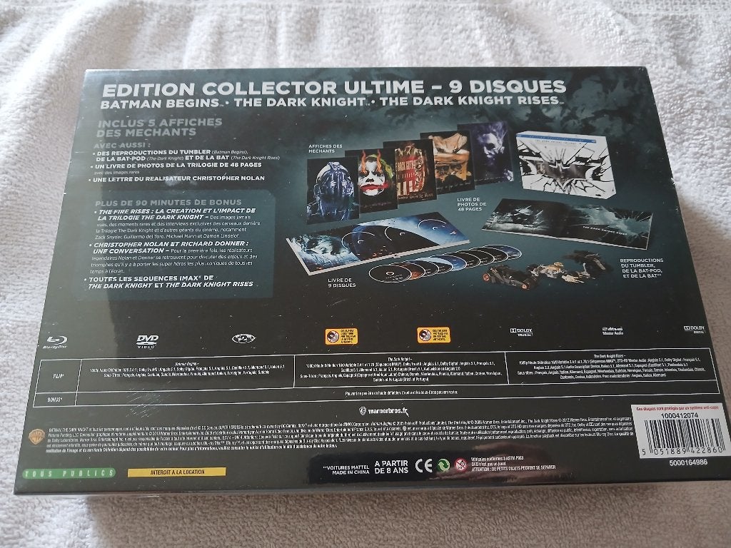 Coffret Collector Ultimate The Dark Knight, Film, Coffret, Science-Fiction et Fantasy, Blu-ray