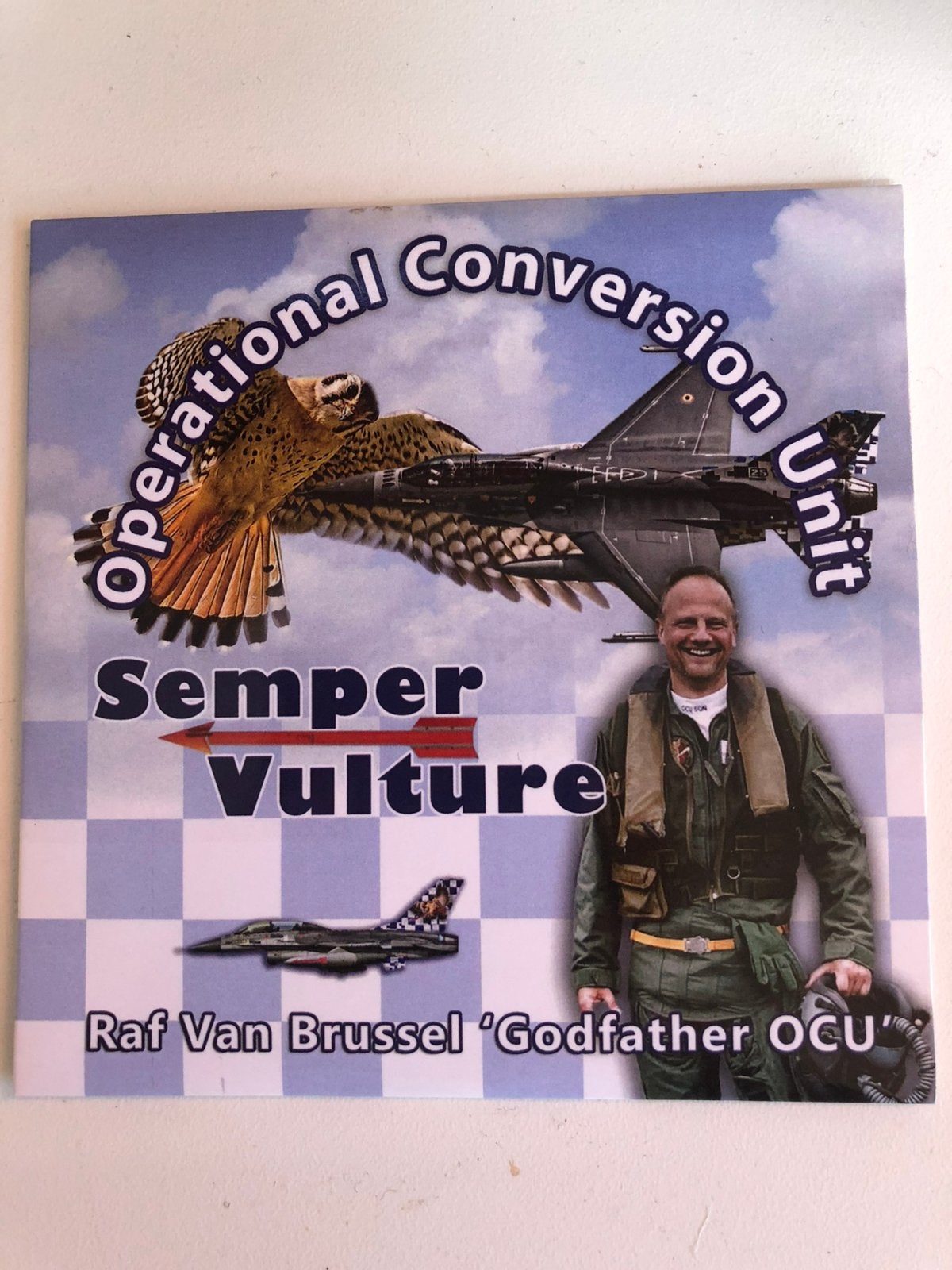 Semper Vulture - Raf Van Brussel, Verzamelen, Luchtvaart en Vliegtuigspotten, Ophalen, Nieuw, Overige typen