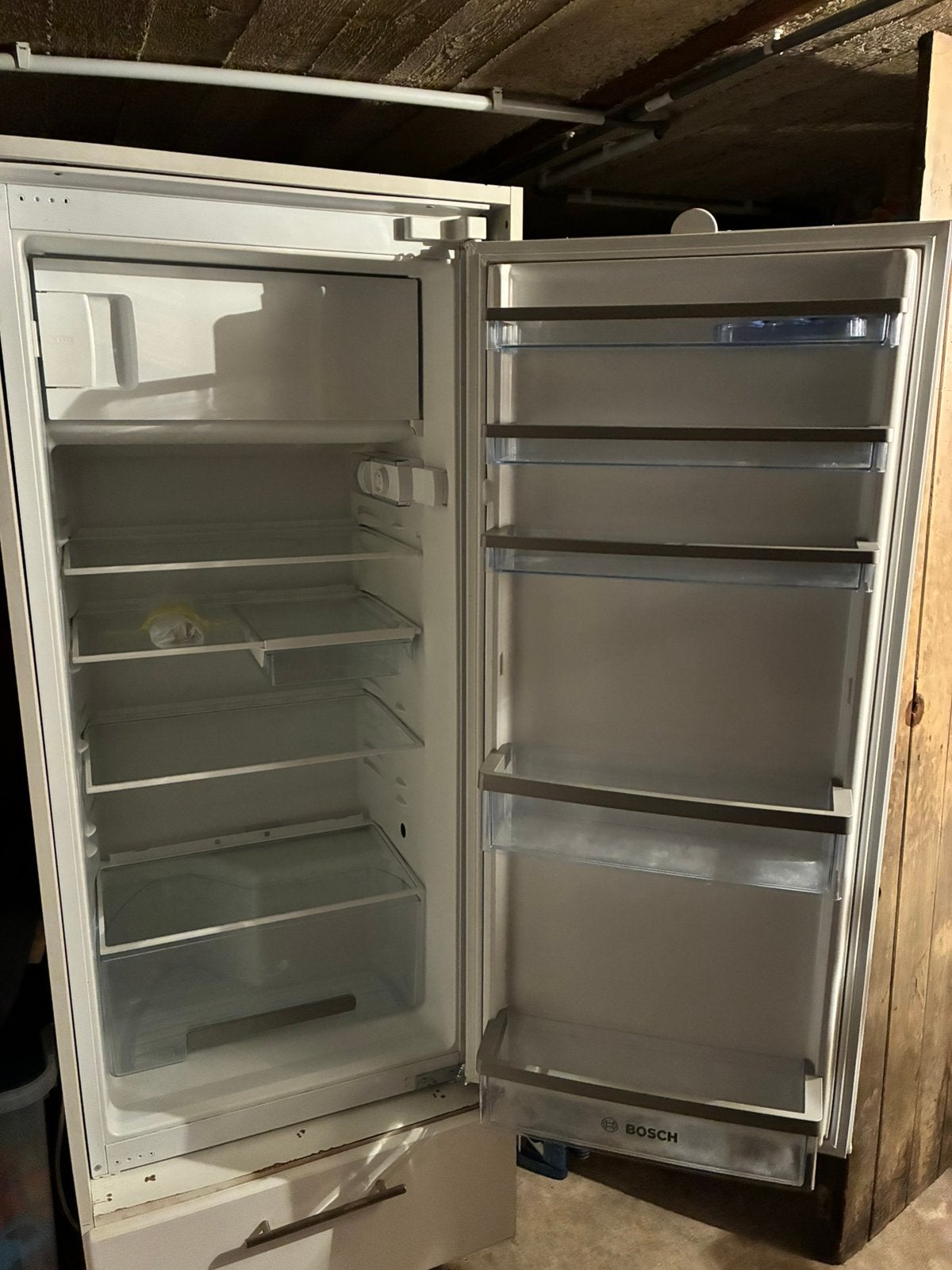 Frigo Bosch encastrable avec freezer, Electroménager, Enlèvement, Comme neuf