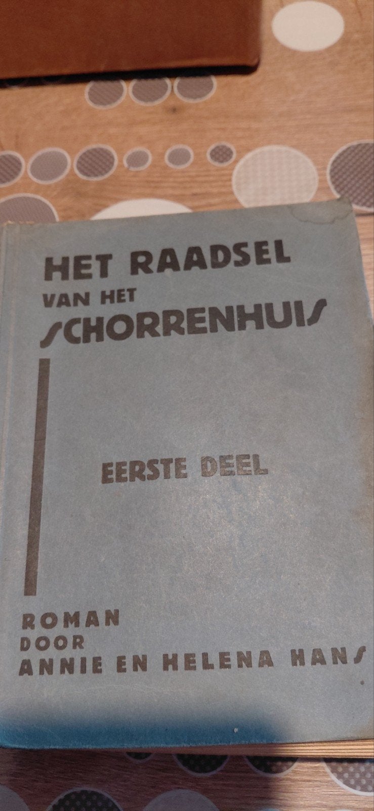 boek het raadsel van het schoorrenhuis annie en Helena hans, Ophalen