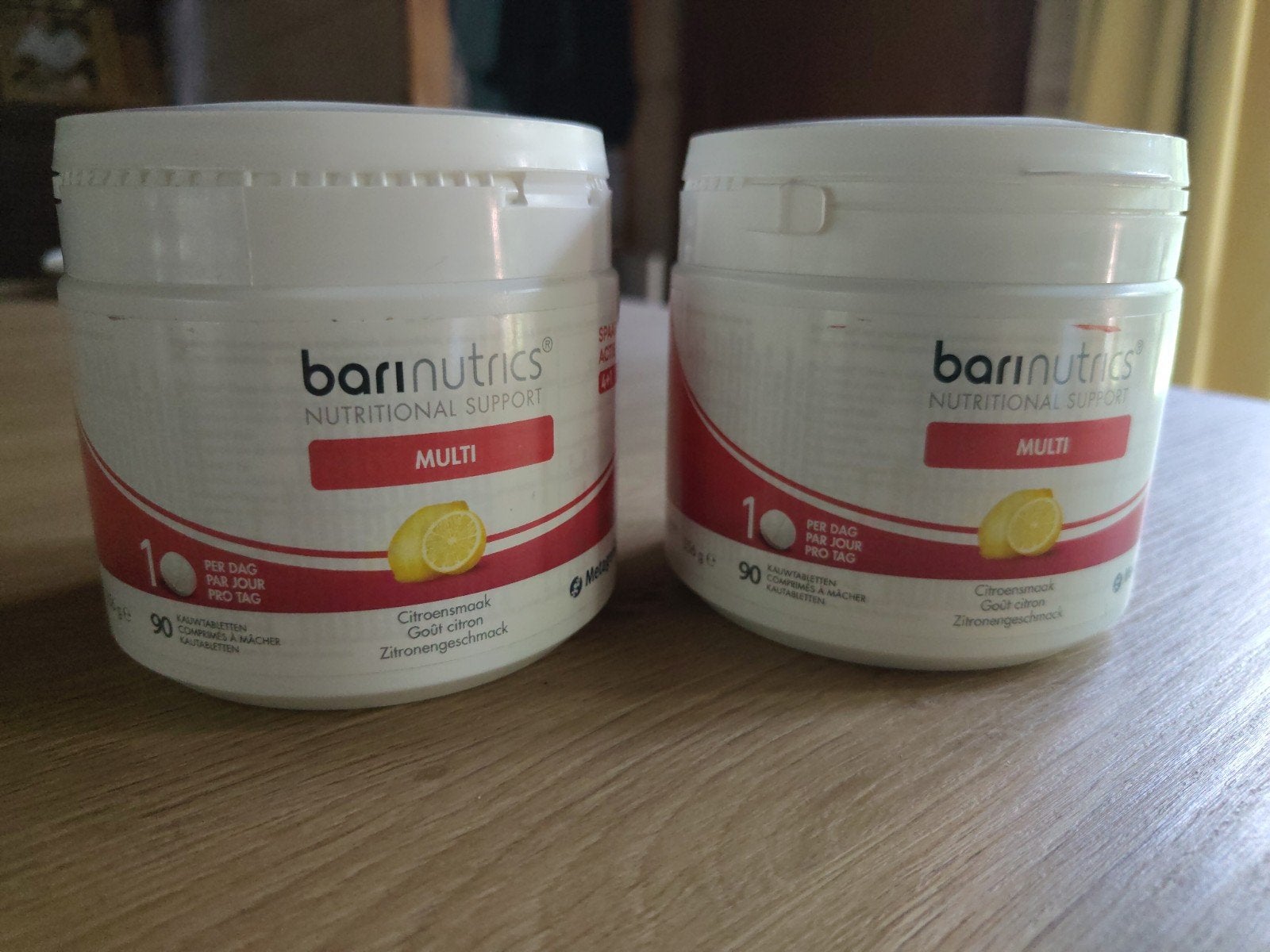 Barinutrics multivitamine kauwtabletten - citroen (nieuw), Ophalen, Nieuw