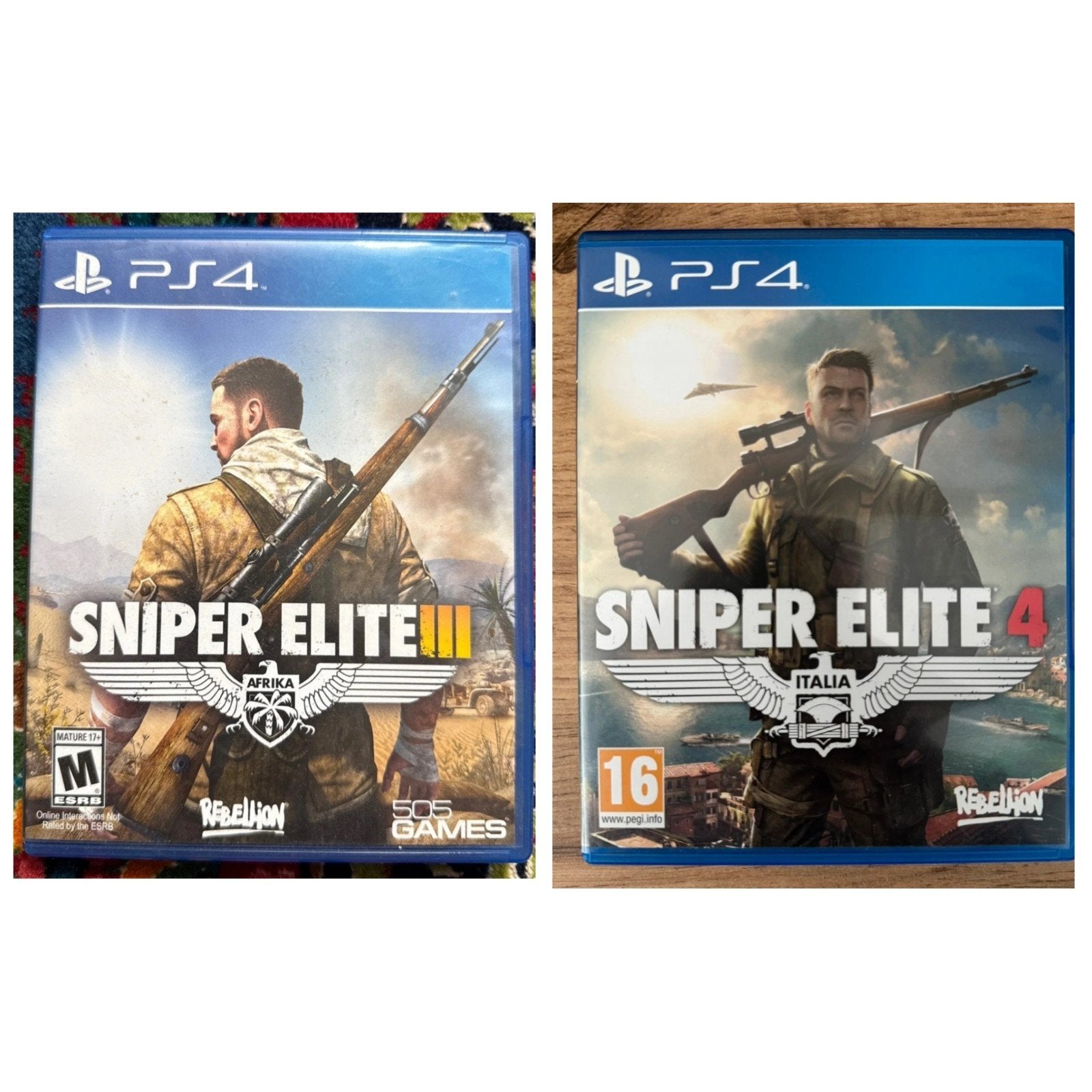 PS4 Sniper elite 3 en 4 beide krasvrij €15 samen of €10stuk, Enlèvement ou Envoi, Utilisé, Aventure et Action