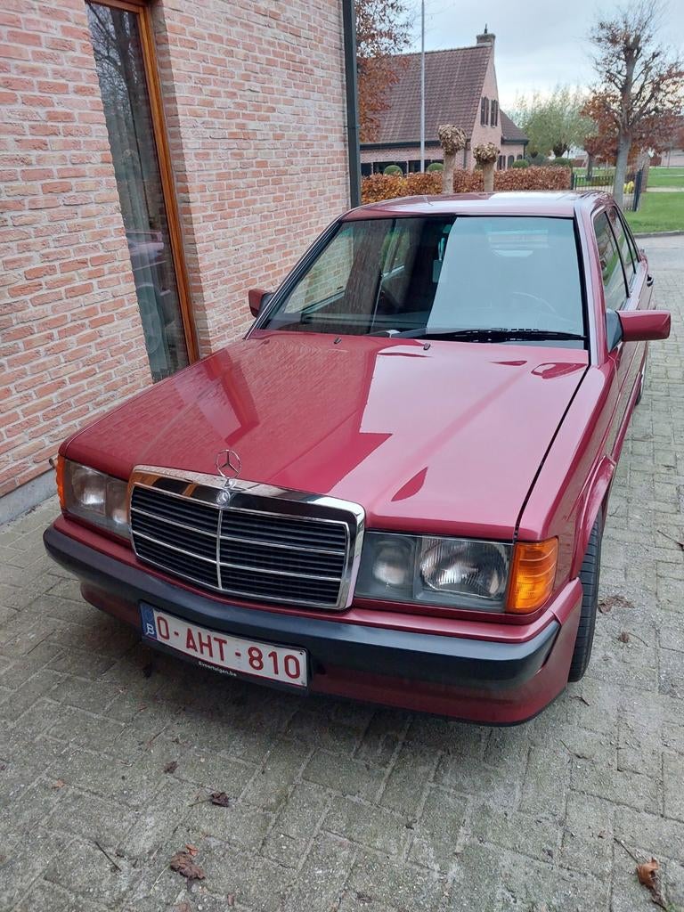 Mercedes 190 2.5-16V van 06/1993  met 108.400 kms, 4 deurs, Zwart, Berline, Particulier