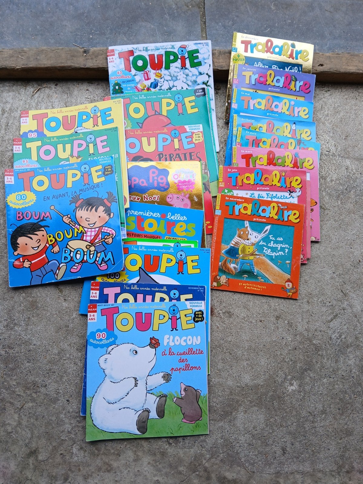 Lot de livres, Enlèvement