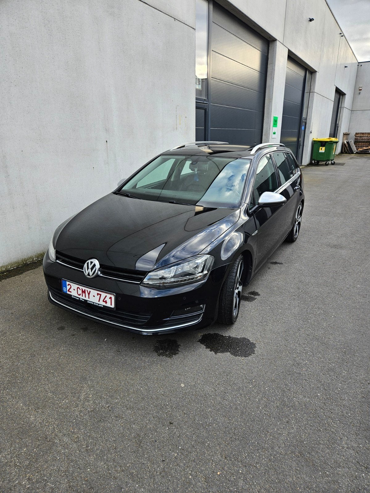 vw golf 7 R line, Auto's, Volkswagen, Euro 5, Zwart, 4 cilinders, 1600 cc