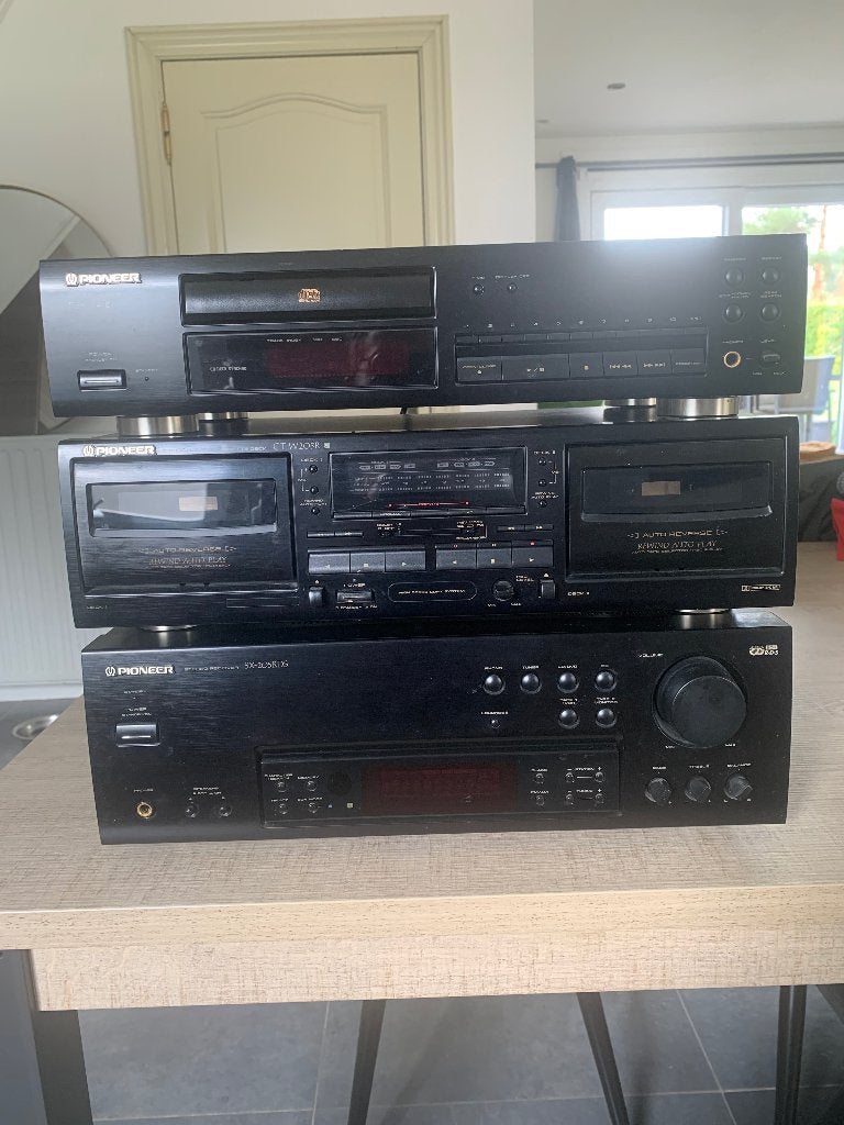 Kit stéréo Pioneer, Deck cassettes ou Lecteur-enregistreur de cassettes, Enlèvement, Composants en vrac, Pioneer
